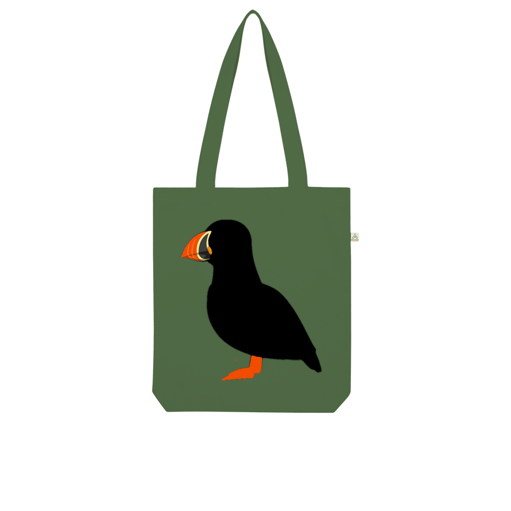 Puffin Organic Tote Bag