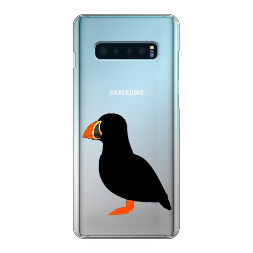 Puffin Transparent Hard Phone Case