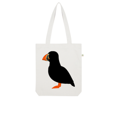 Puffin Organic Tote Bag