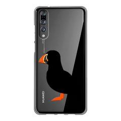 Puffin Transparent Soft Phone Case