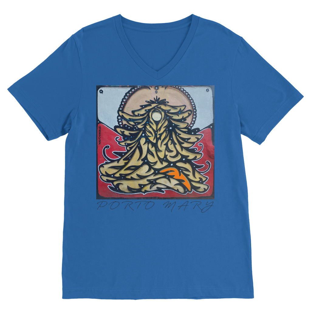 Porto Mary Premium V-Neck T-Shirt