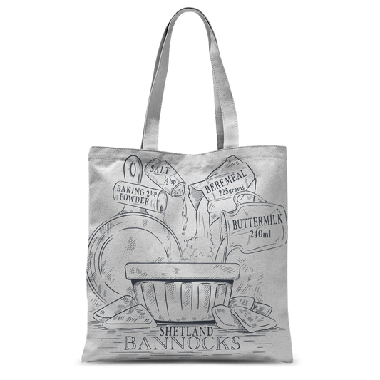 Shetland Bannocks Shetland Bannock Recipe Tote Bag