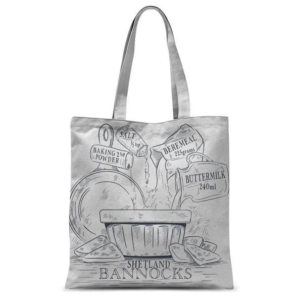 Shetland Bannocks Shetland Bannock Recipe Tote Bag