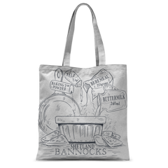 Shetland Bannocks Shetland Bannock Recipe Tote Bag