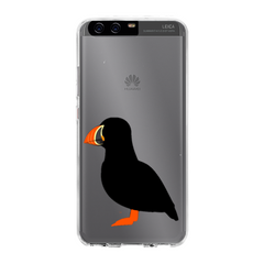 Puffin Transparent Hard Phone Case