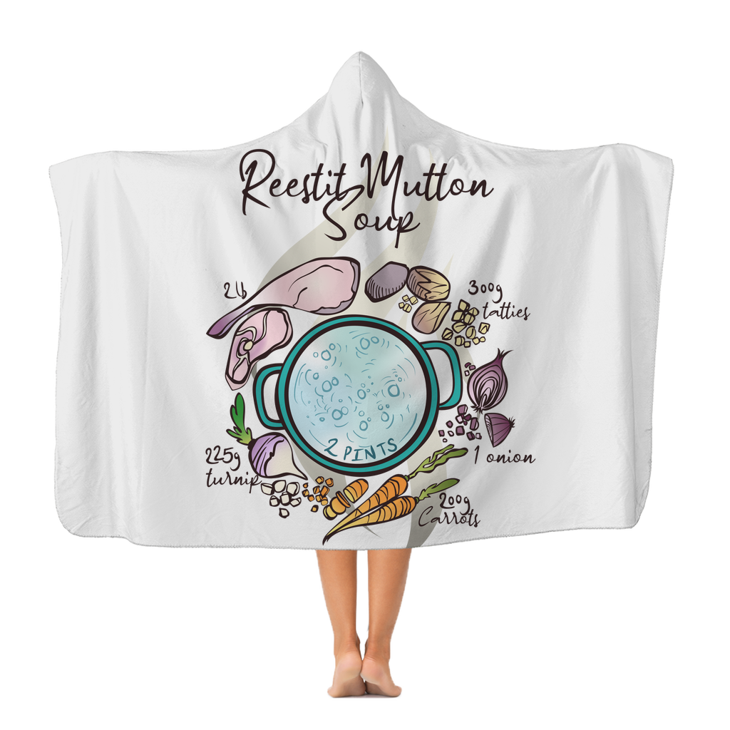 Reestit Mutton Soup Reestit Mutton - Premium Hooded Blanket