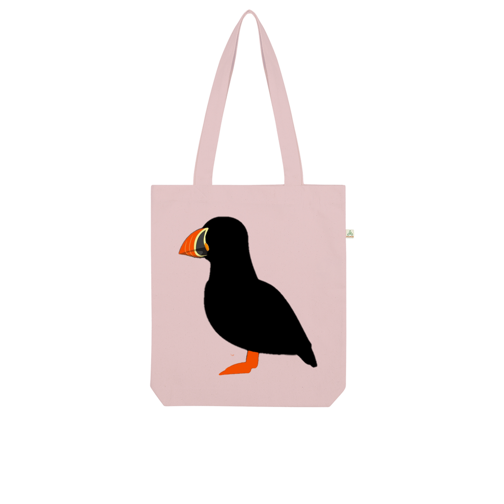 Puffin Organic Tote Bag