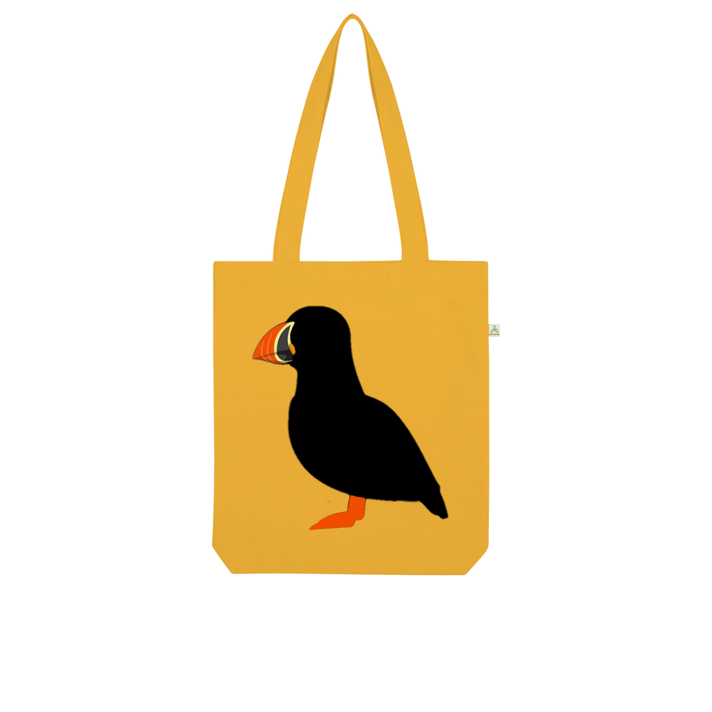 Puffin Organic Tote Bag