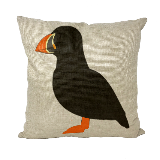 Puffin Throw Pillows